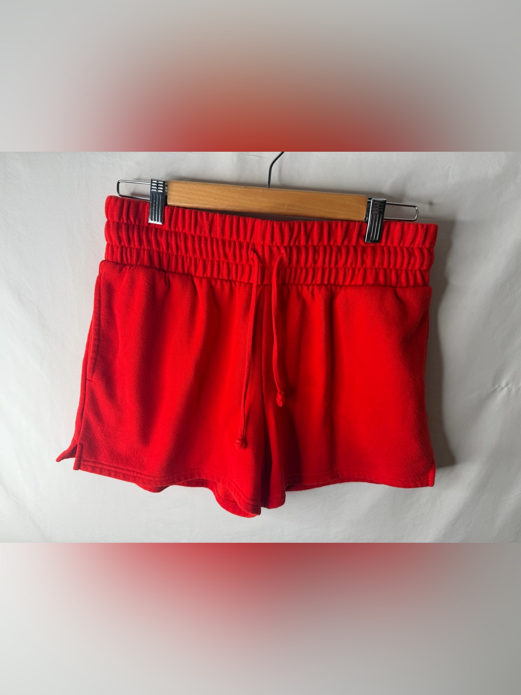 Wild Fable Red Elastic Waist Athletic Lounge Shorts